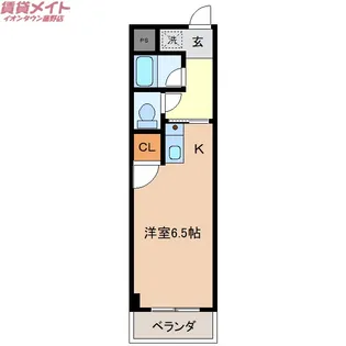 ハイツエリシャン【1階】の間取り