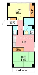 コーポ川口(厚木)【1階】の間取り