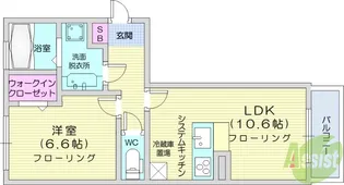 D-room荒井東【2階】の間取り