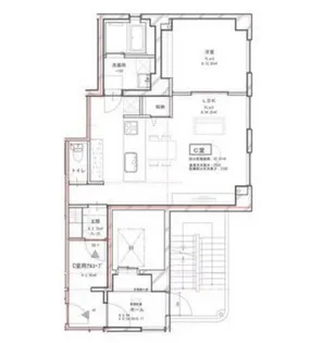 アルバ鹿田町【4階】の間取り