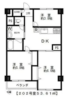 東京都墨田区業平5【マンション】の間取り