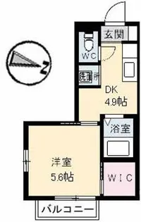 メゾンアメニティ槙原 A棟【1階】の間取り