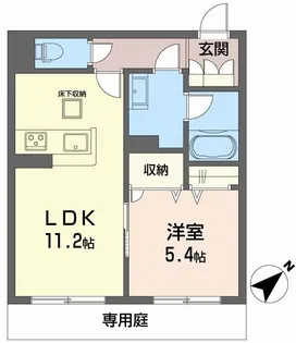 鹿児島県鹿児島市鴨池1【マンション】の間取り