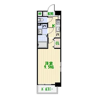 東京都足立区東和4【マンション】の間取り