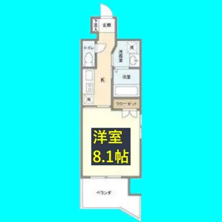 エルメディオ千種【10階】の間取り