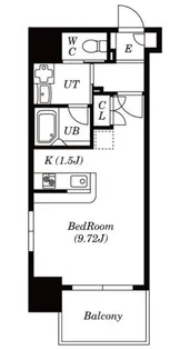 プランベイム大須駅前【2階】の間取り