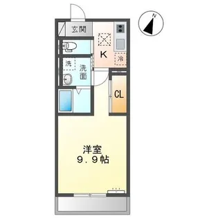 クロト【1階】の間取り