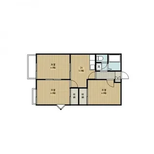 グランハイム柳沢【2階】の間取り