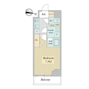 宮城県仙台市青葉区春日町【マンション】の間取り