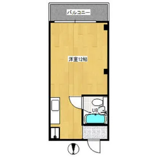 フラッグス肥後橋【3階】の間取り