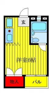 東京都板橋区板橋4【アパート】の間取り