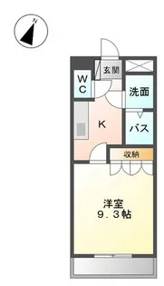 ライトニング フォレスト【1階】の間取り