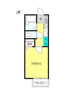 U.V.カマクラ【2階】の間取り