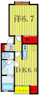 サンガーデンI【1階】の間取り
