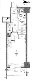 ミルーム中落合【3階】の間取り