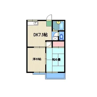 ドリームハイツ【2階】の間取り