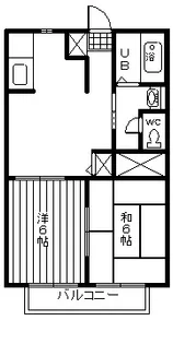 エルフォートルミナスV【2階】の間取り