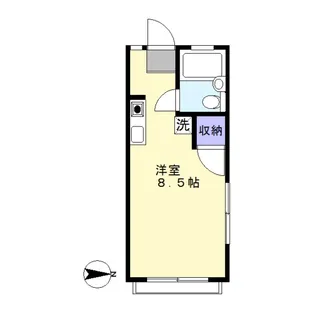 東京都小平市上水南町4【アパート】の間取り