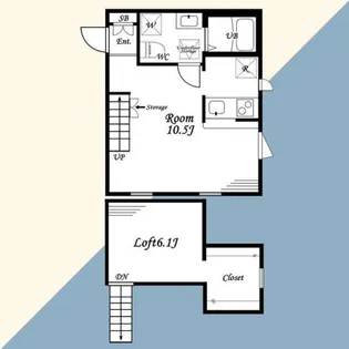 プリマ町田金森壱番館【1階】の間取り