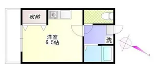 清水荘【2階】の間取り