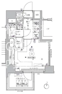 RELUXIA TERRACE 横濱吉野町【4階】の間取り