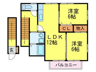 福岡県福岡市南区老司4【一戸建】の間取り