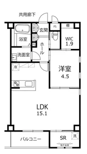 クレセール【2階】の間取り