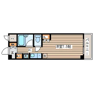 フジテラス北仙台【2階】の間取り