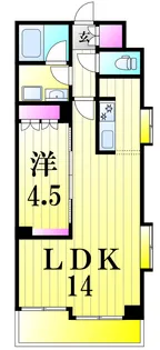 第16シントウキョウビル【3階】の間取り