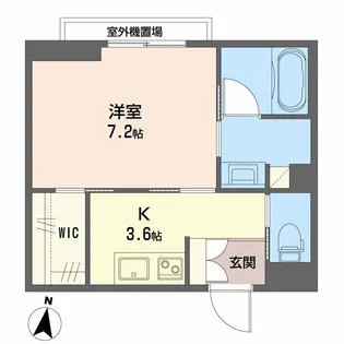 マグノリア上杉【2階】の間取り