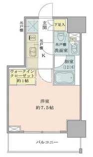 ザ・パークワンズ品川戸越【12階】の間取り
