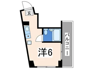 エトワ-ル元町【6階】の間取り