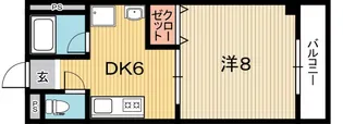 ソワール西秦I【4階】の間取り