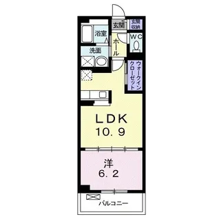 レジデンス・KOWA【1階】の間取り