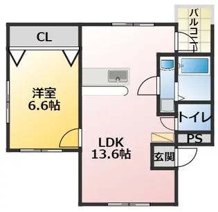 STAR GATE【3階】の間取り