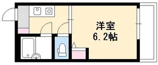 ウエストヒル【2階】の間取り