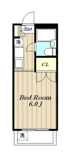 サンアベニュー金子【1階】の間取り