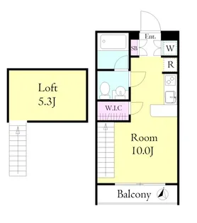 サンヴィアーレ・ブランシュ【2階】の間取り