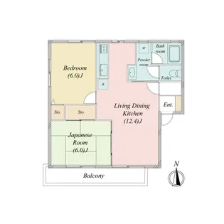 クレストAOBA【2階】の間取り