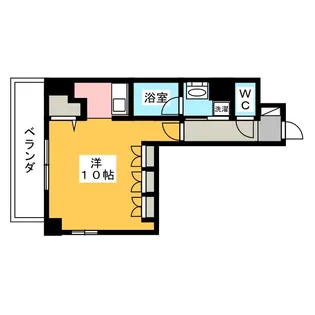 スタイリオ元住吉【5階】の間取り