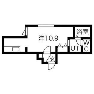 Roi Chambre ロワシャンブル【3階】の間取り