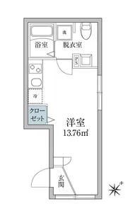 J-ARC早稲田【3階】の間取り