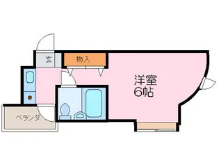 クロ-ドIII【3階】の間取り