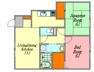 AMENITY K・D・A【1階】の間取り