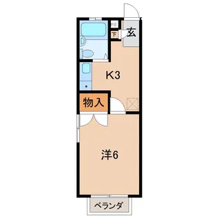 MIKOTO XIII【1階】の間取り