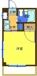 ピアパレス【3階】の間取り