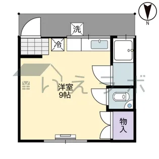 東風荘【3階】の間取り