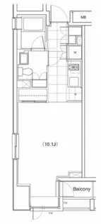 プライムアーバン南池袋【8階】の間取り
