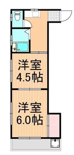 第二サトーハイツ【2階】の間取り
