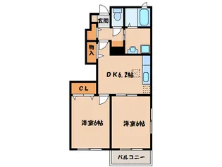 エテルノ サピーYN【1階】の間取り